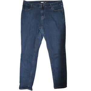 Old Navy Rockstar Super Skinny Mid Rise Jeans Womens Size 14‎
